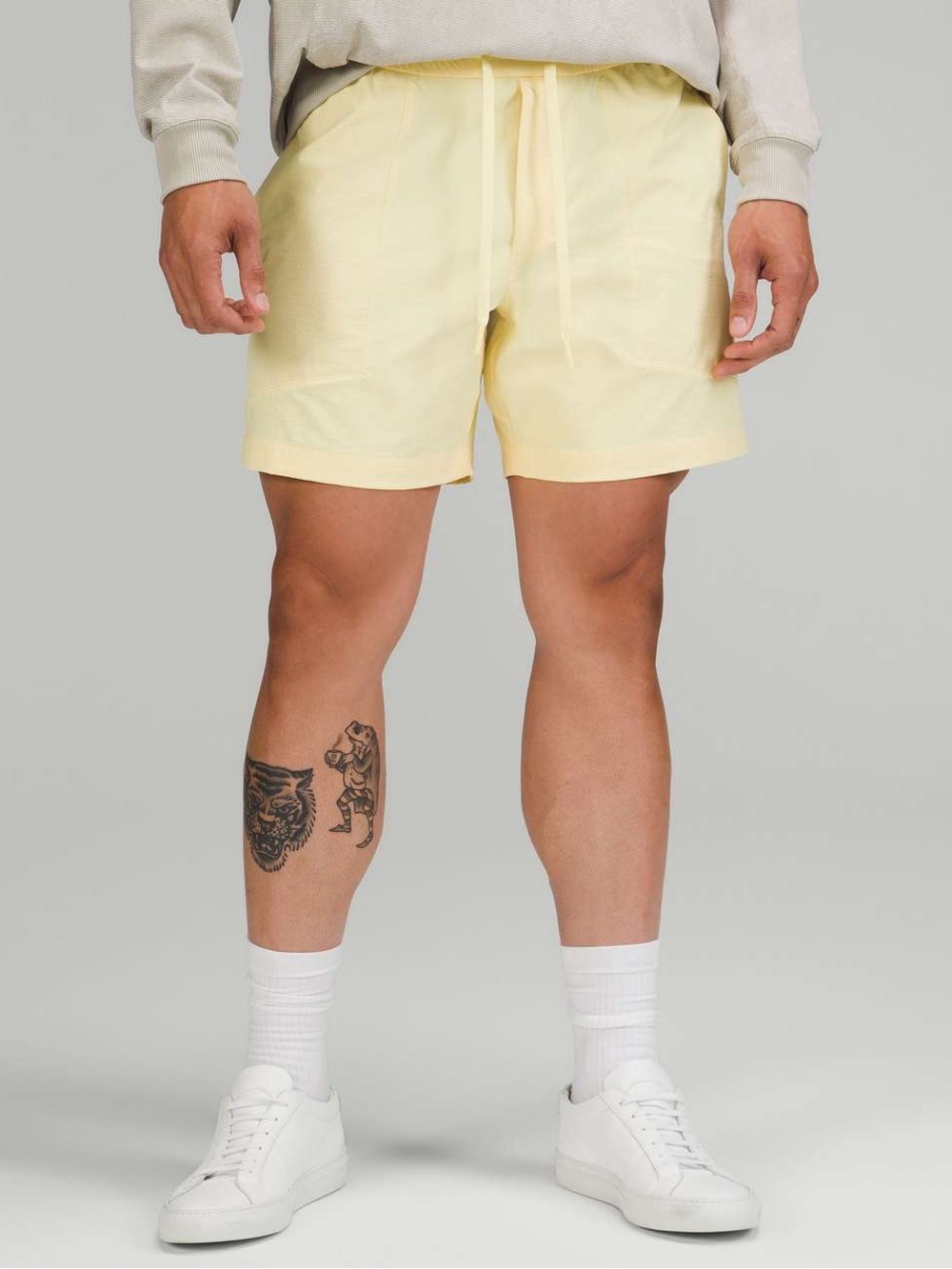 Lululemon /// Men’s Bowline Short 5" *Stretch Ripstop - Caprese Yellow